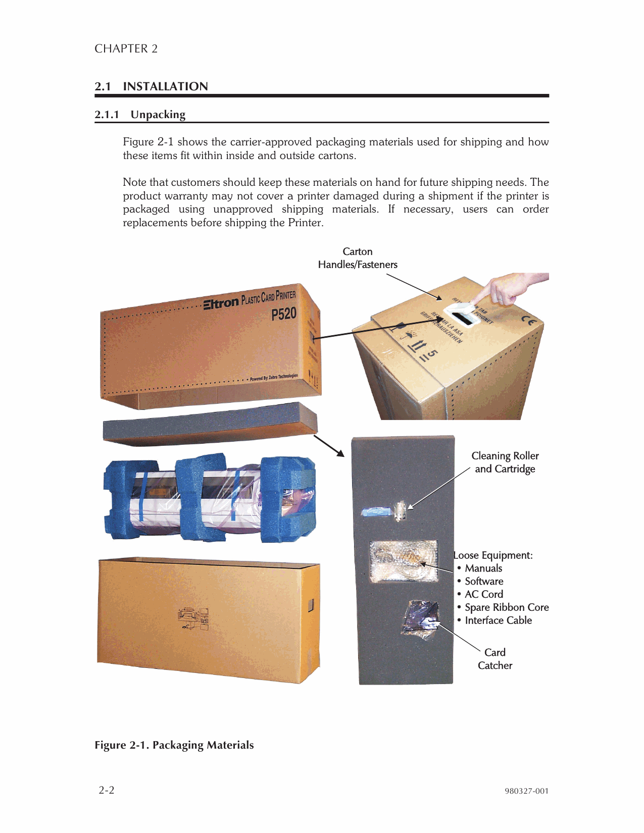 Zebra Eltron P520 Maintenance Service Manual-2